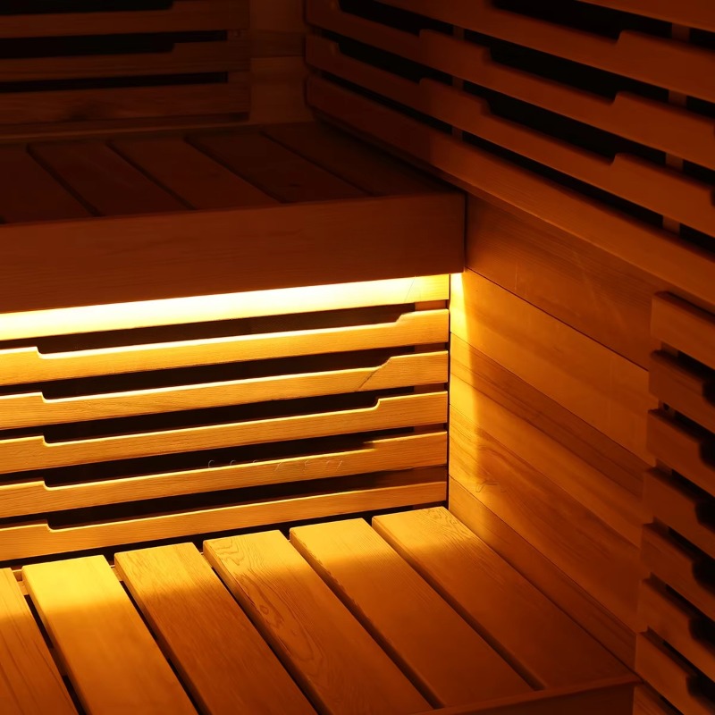 Luxe binnen-infraroodsauna met - Spa Wellness Luxury recensie en prijs