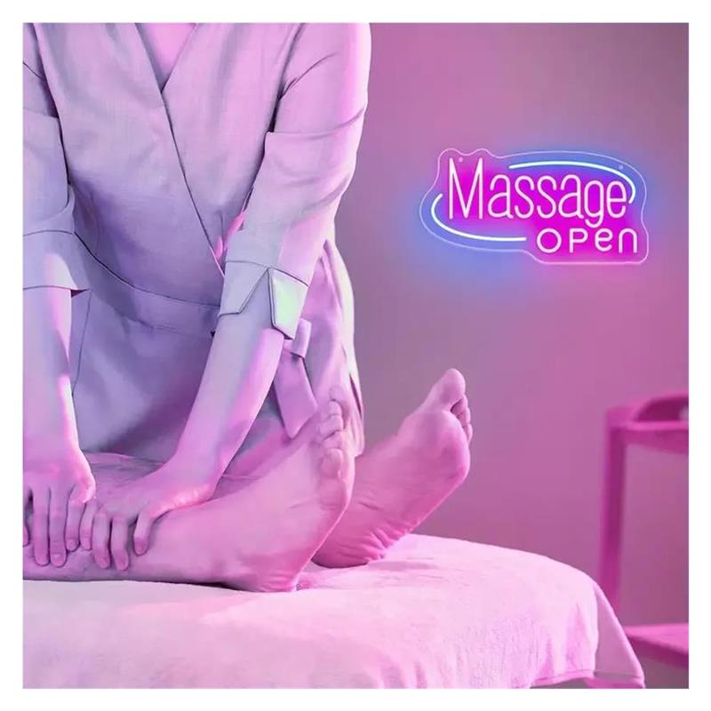 Massage Neonbord Massagekamer  - Spa Wellness Day recensie en prijs