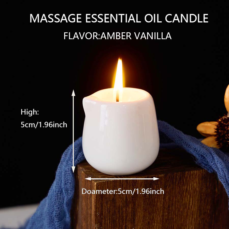Keramische massageoliekaars Am - Massage Candle Melting recensie en prijs